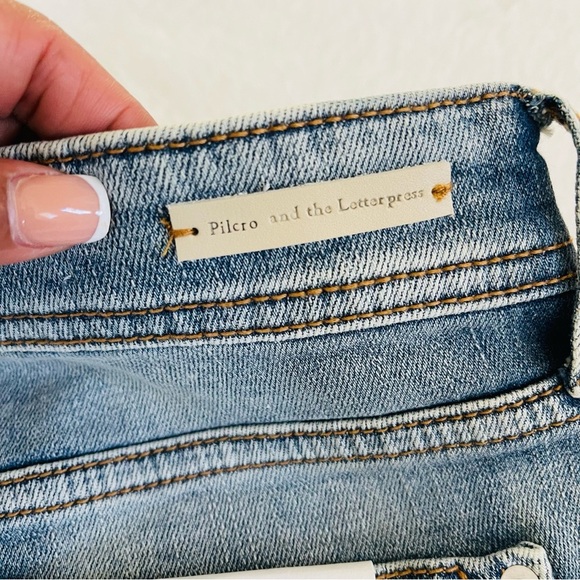 Anthropologie PILCRO Slim Boyfriend shorts - Picture 6 of 9